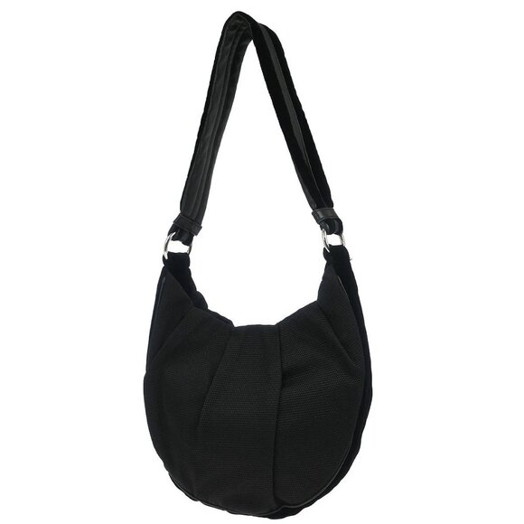 Yves Saint Laurent Black Nylon Rive Gauche Shoulder Bag 119960.212792 155252 - Picture 2 of 10